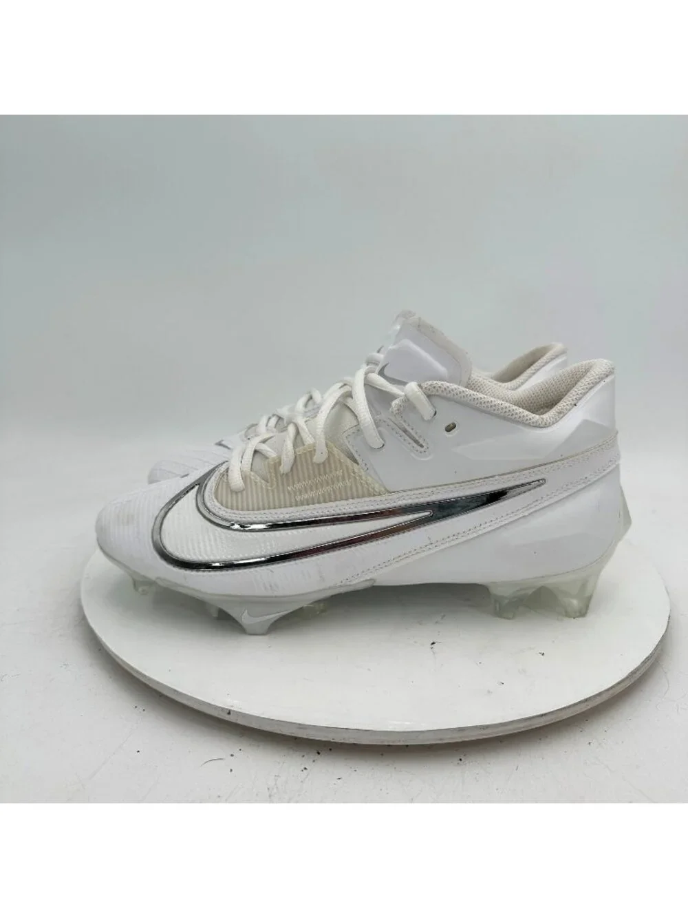 Nike Vapor Edge Elite 360 2 Men Size 7 DA5457-100 White Silver Soccer Shoes